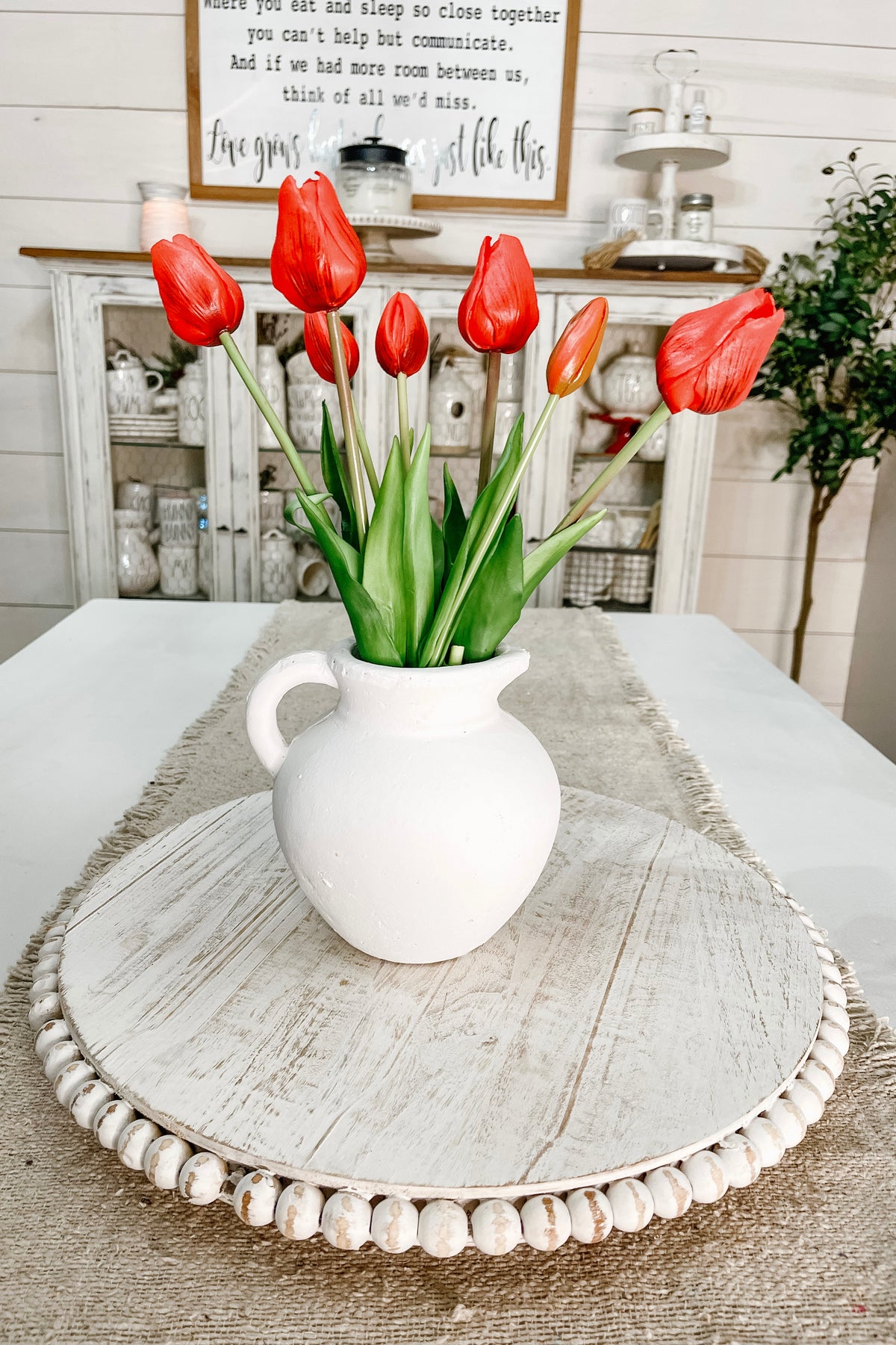 Faux Tulips - Red - The Scented Market