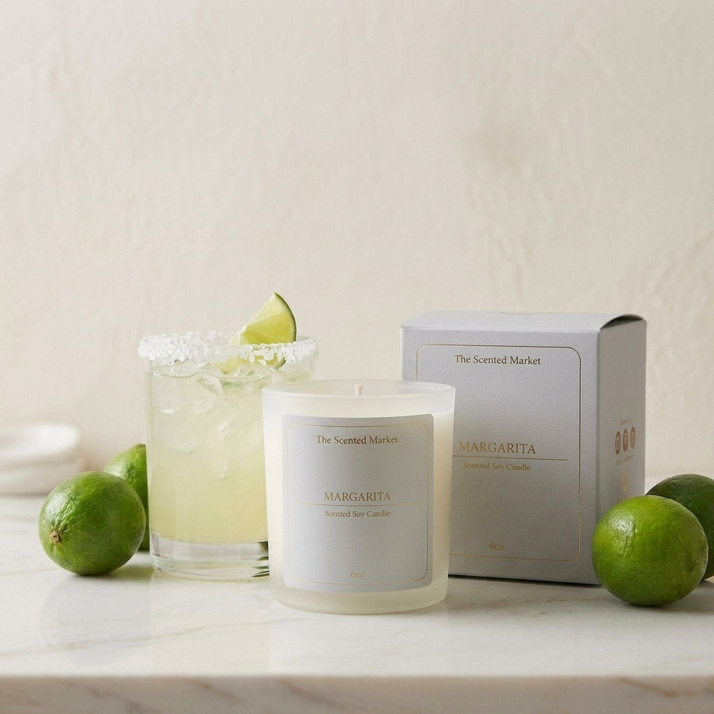 MARGARITA Cocktail Soy Wax Candle 6 oz