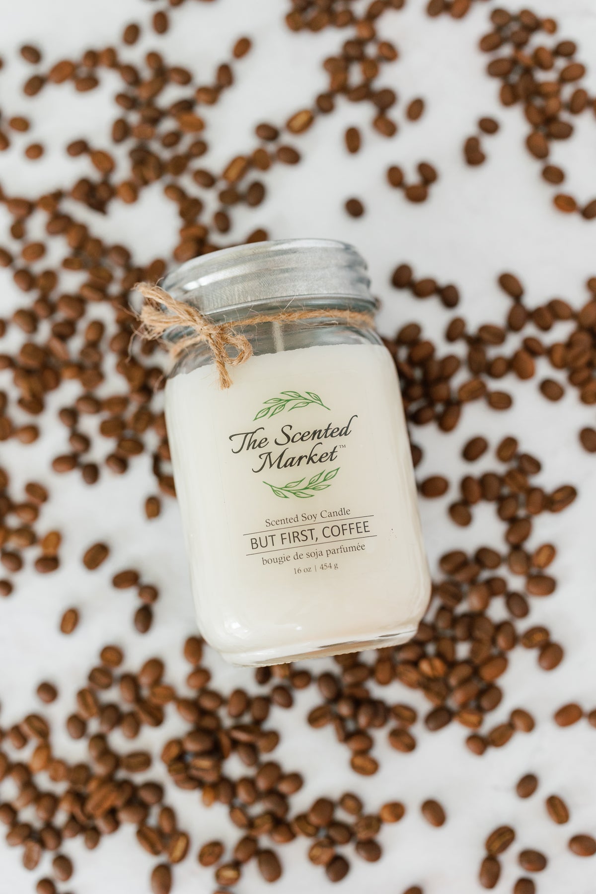 BUT FIRST, COFFEE Soy Wax Candle 16 oz - The Scented Market Candles