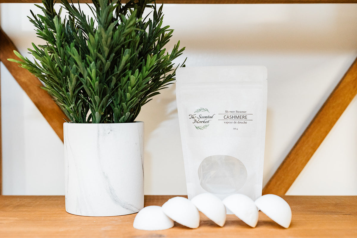 CASHMERE Shower Steamer - The Scented Market Bath Additives