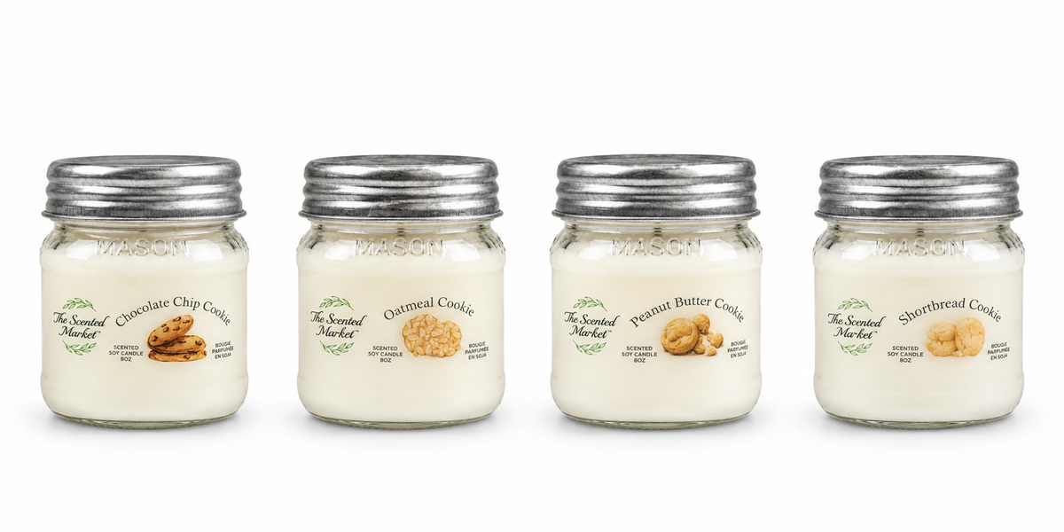 PEANUT BUTTER Cookie Scented Soy Candle 8 oz