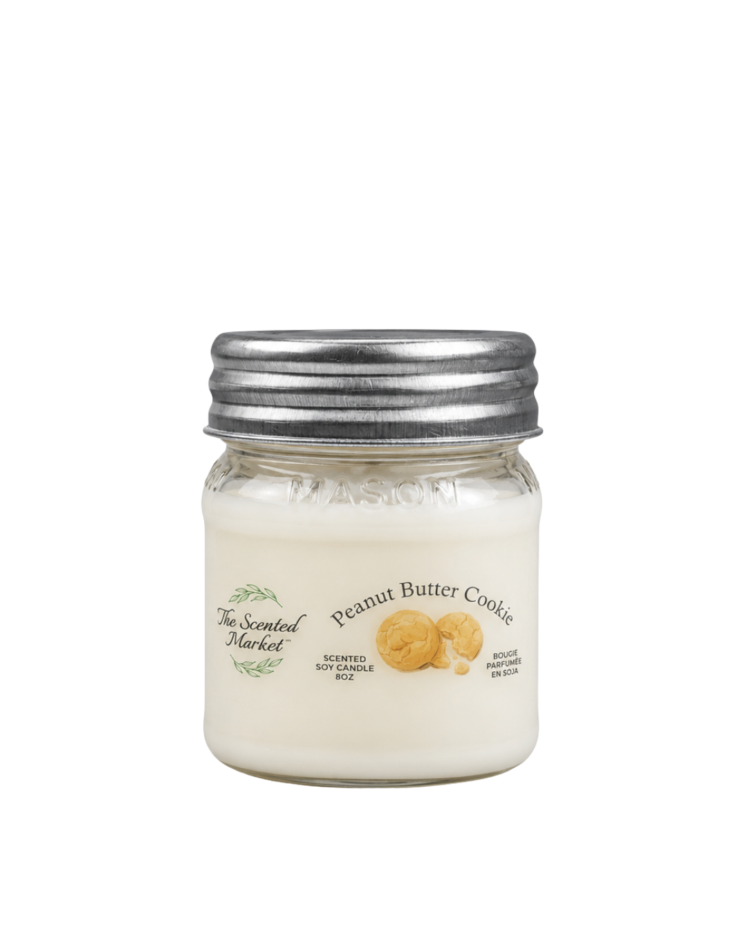 PEANUT BUTTER Cookie Scented Soy Candle 8 oz