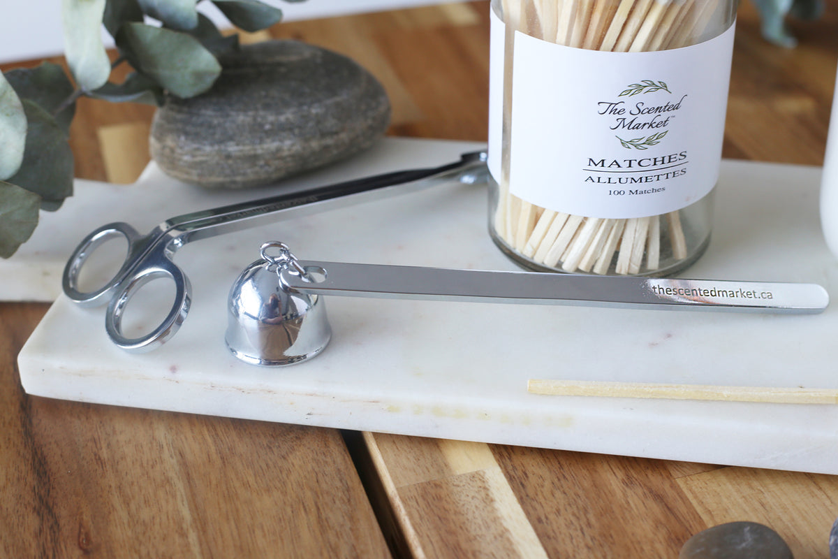 Candle Snuffer - Silver - The Scented Market Candle Snuffers