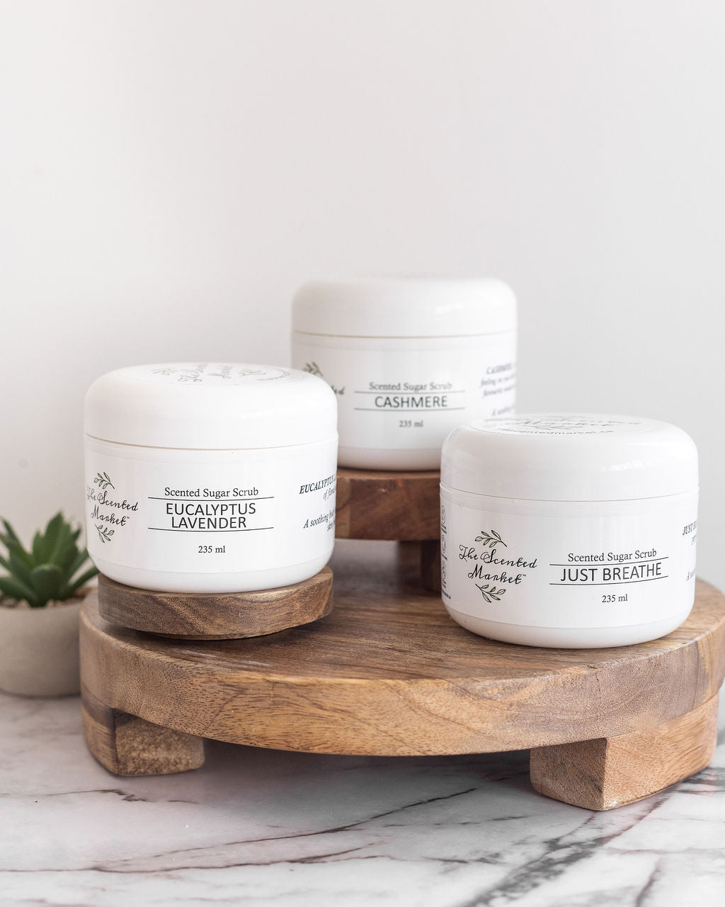 Cashmere Scented Sugar Scrub: Exfoliating Body Scrub for Soft, Smooth Skin - The Scented Market Bath & Body