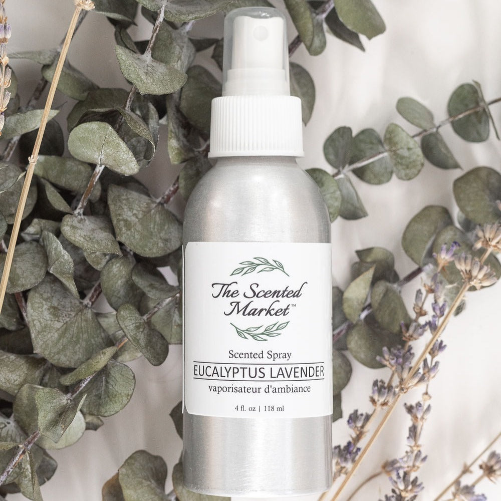 EUCALYPTUS LAVENDER Scented Spray 4 oz - The Scented Market Air Fresheners