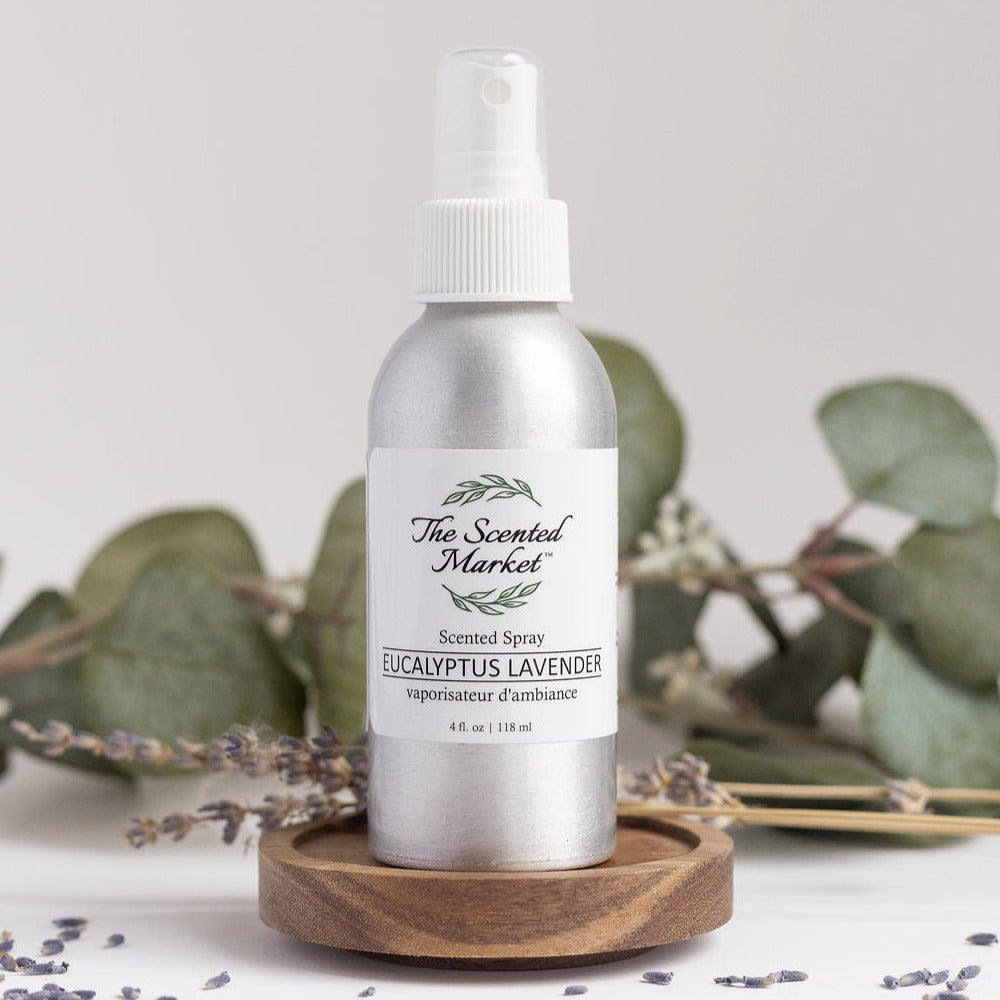 EUCALYPTUS LAVENDER Scented Spray 4 oz - The Scented Market Air Fresheners
