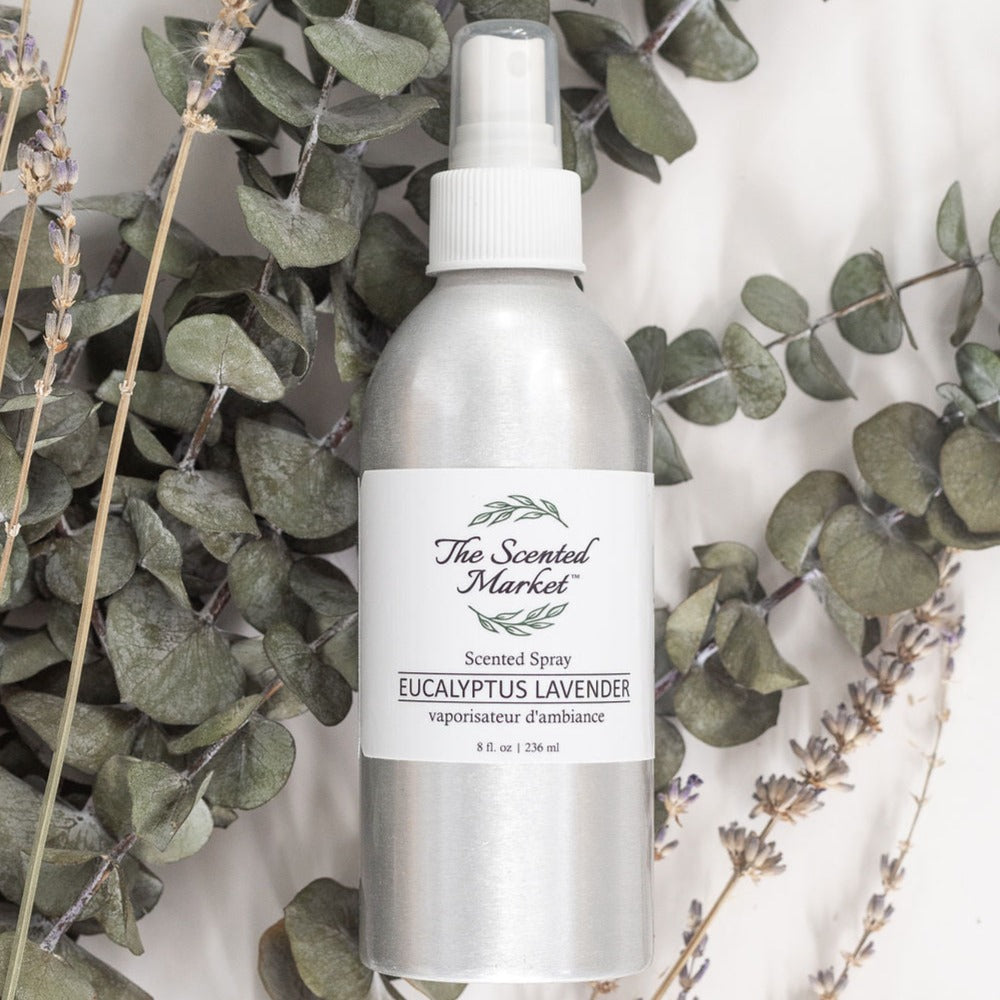 EUCALYPTUS LAVENDER Scented Spray 8 oz - The Scented Market Air Fresheners