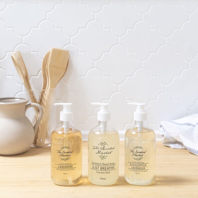 Eucalyptus Lavender Scented Hand Soap – Refreshing, Moisturizing and Relaxing - The Scented Market Liquid Hand Soap