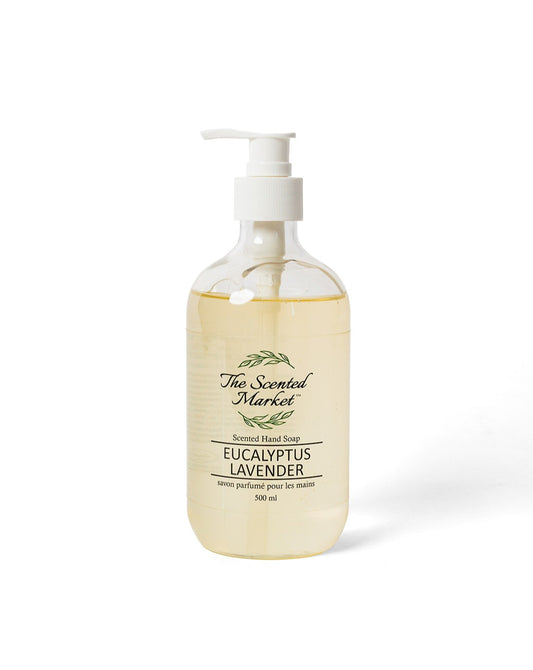 Eucalyptus Lavender Scented Hand Soap – Refreshing, Moisturizing and Relaxing - The Scented Market Liquid Hand Soap