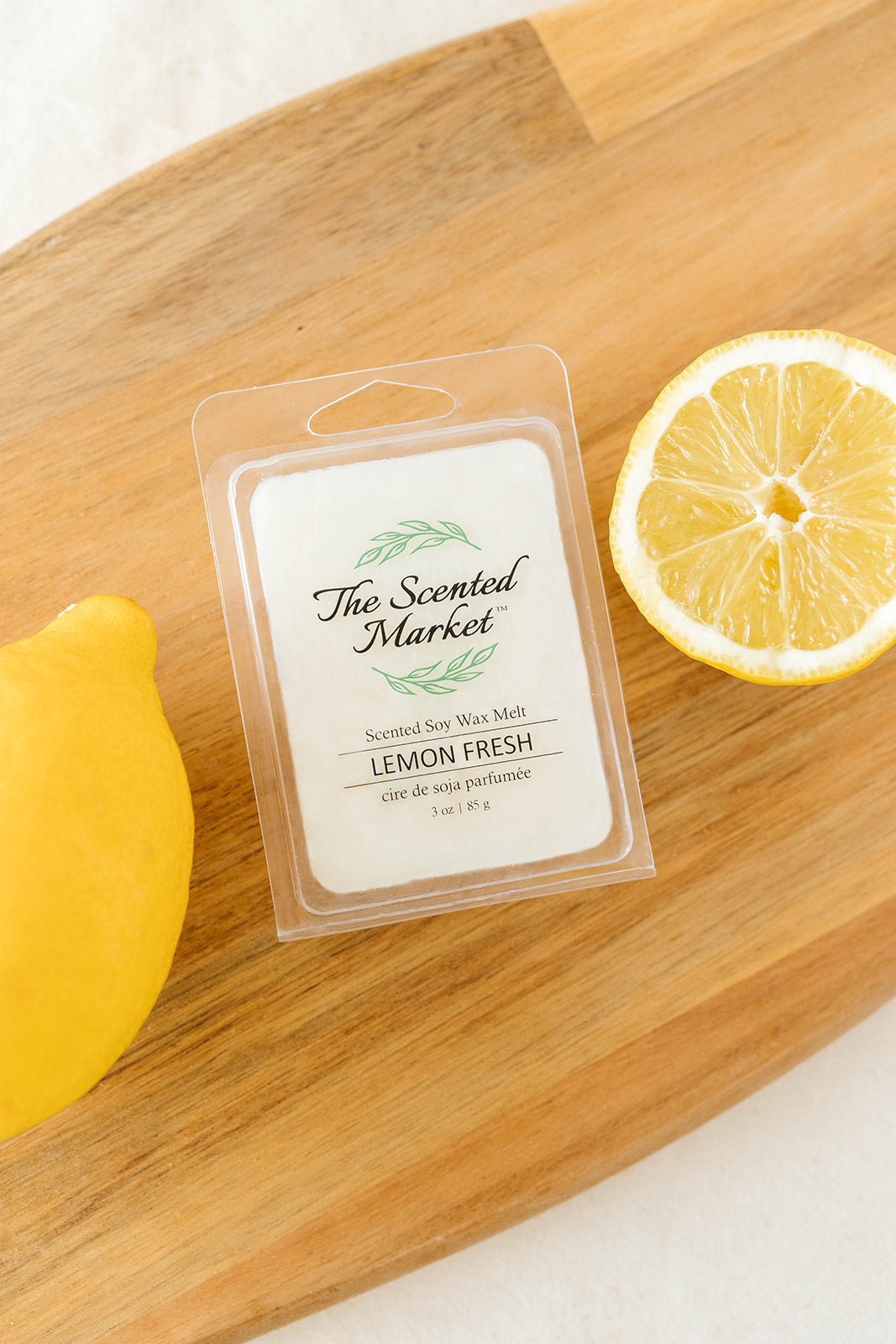 LEMON FRESH Soy Wax Melt - The Scented Market Wax Tarts