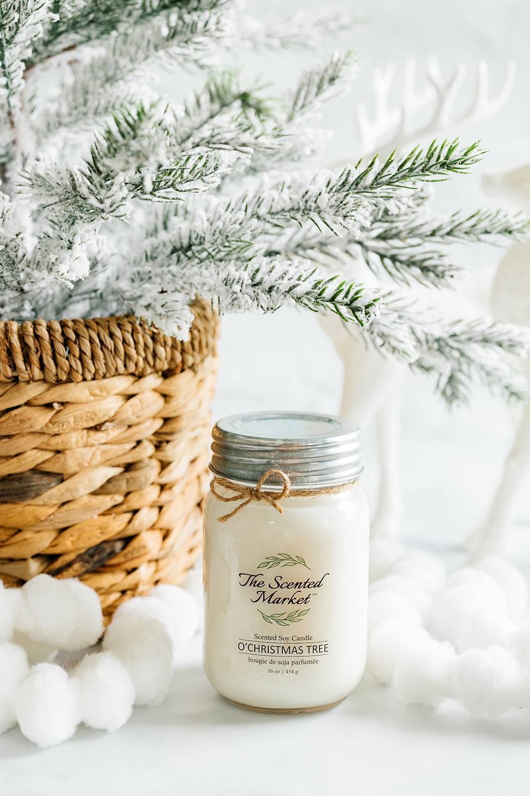 O'CHRISTMAS TREE Soy Wax Candle 16 oz - The Scented Market Candles