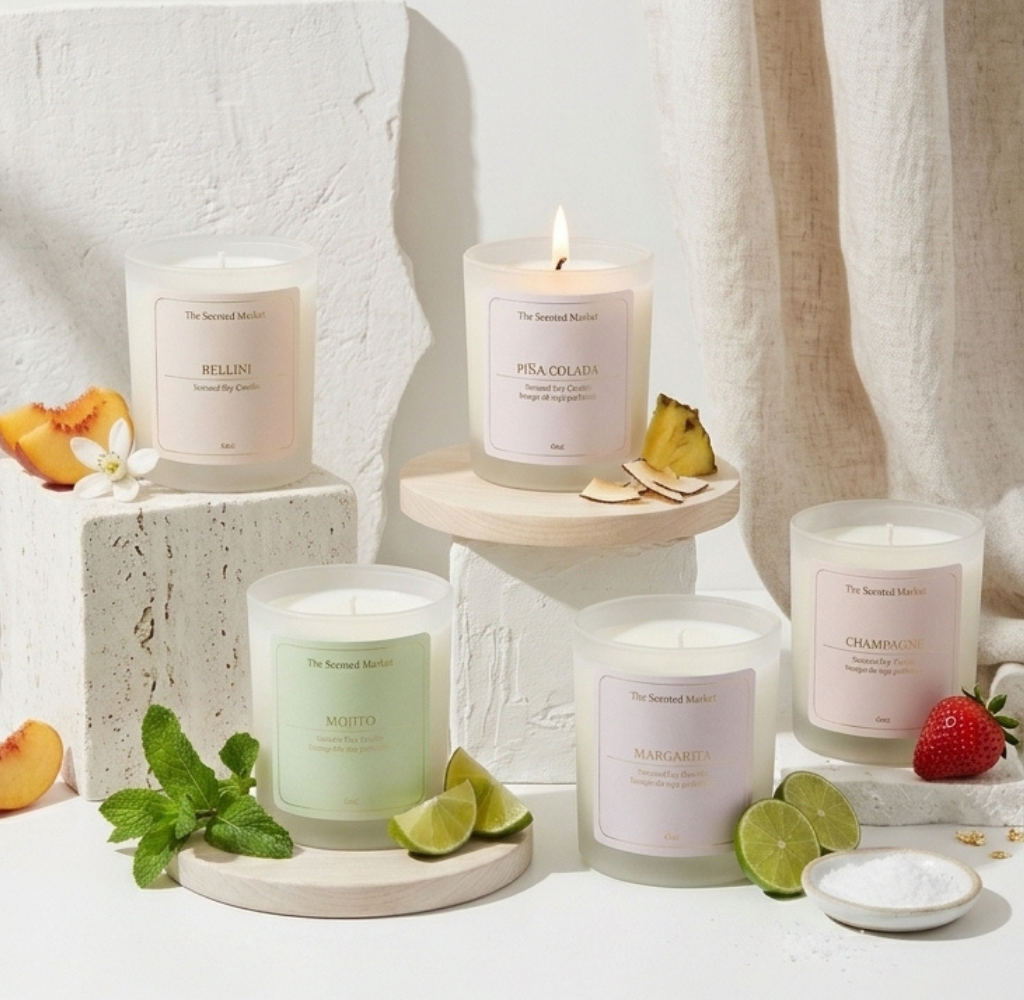 Bougie de cire de soja MOJITO 6 oz