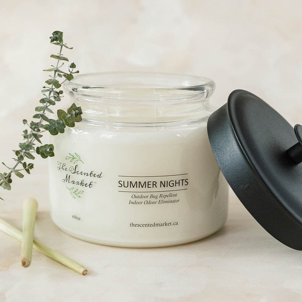 SUMMER NIGHTS 4 WICK SOY WAX CANDLE - The Scented Market Candles