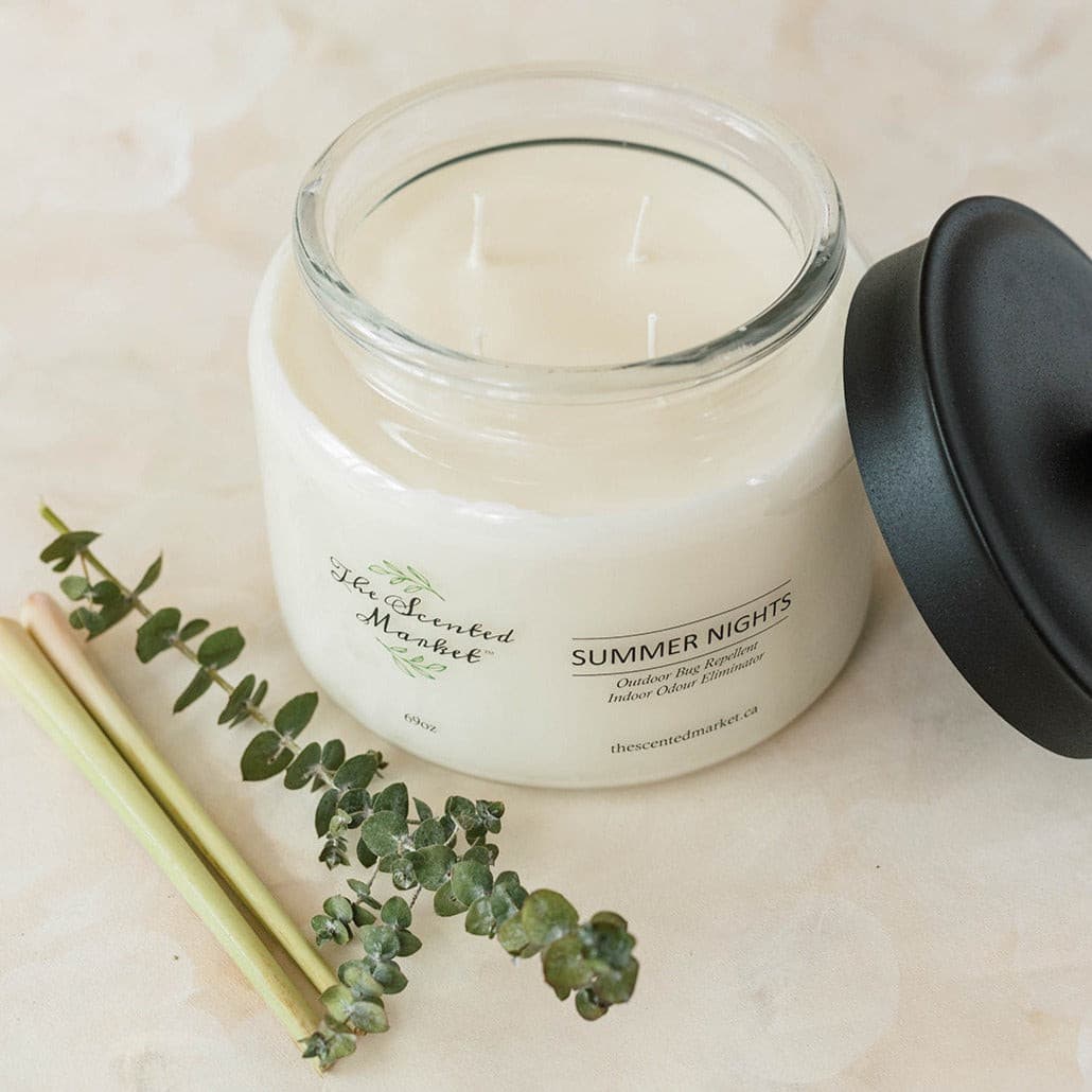 SUMMER NIGHTS 4 WICK SOY WAX CANDLE - The Scented Market Candles