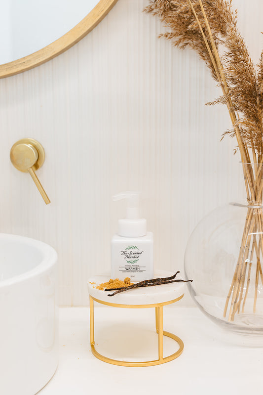 WARMTH Foaming Hand Soap - The Scented Market Liquid Hand Soap