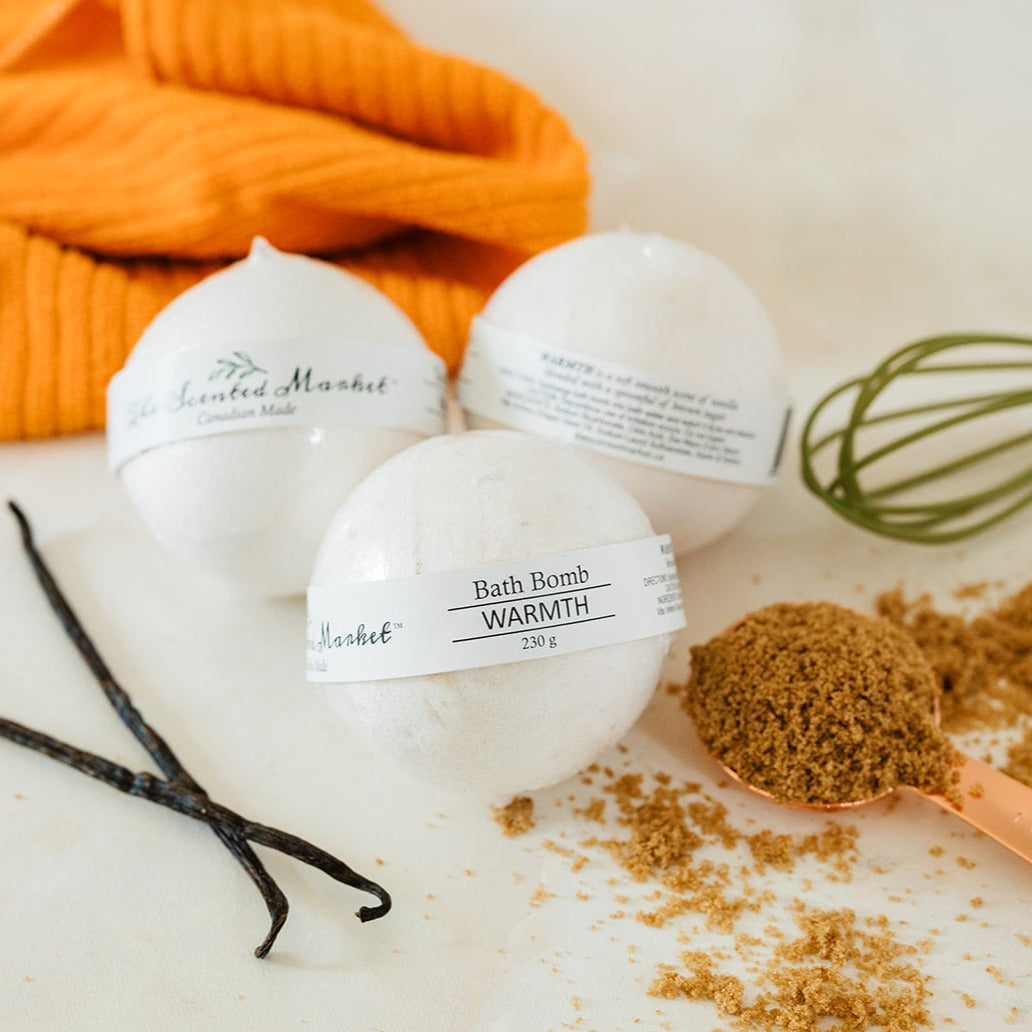 WARMTH Luxurious Bath Bomb - The Scented Market Bath Additives