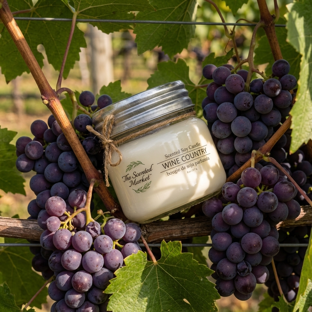 WINE COUNTRY Soy Wax Candle 8oz