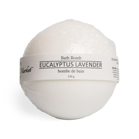 EUCALYPTUS LAVENDER Bath Bomb - The Scented Market Bath Additives