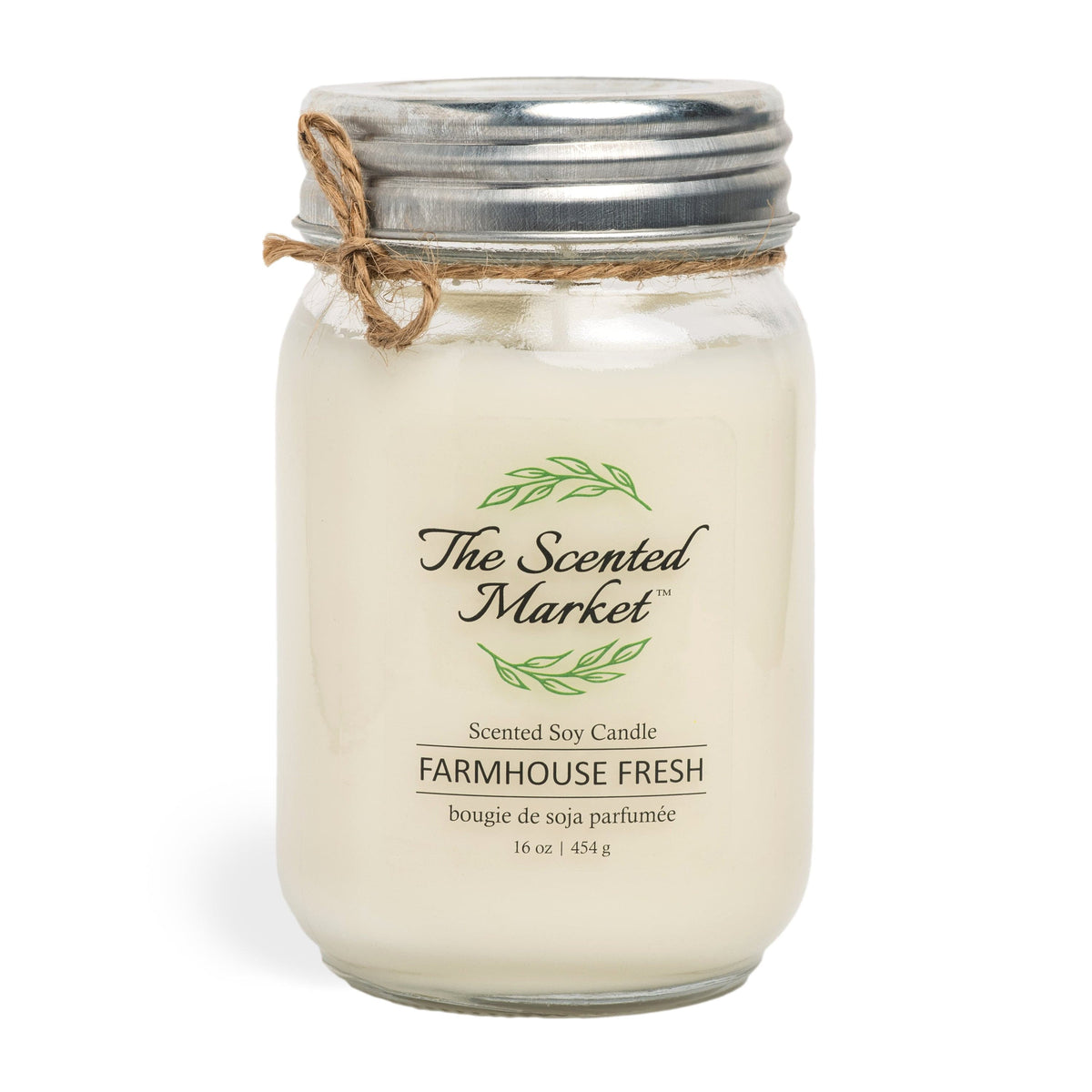 FARMHOUSE FRESH Soy Wax Candle 16 oz - The Scented Market Candles