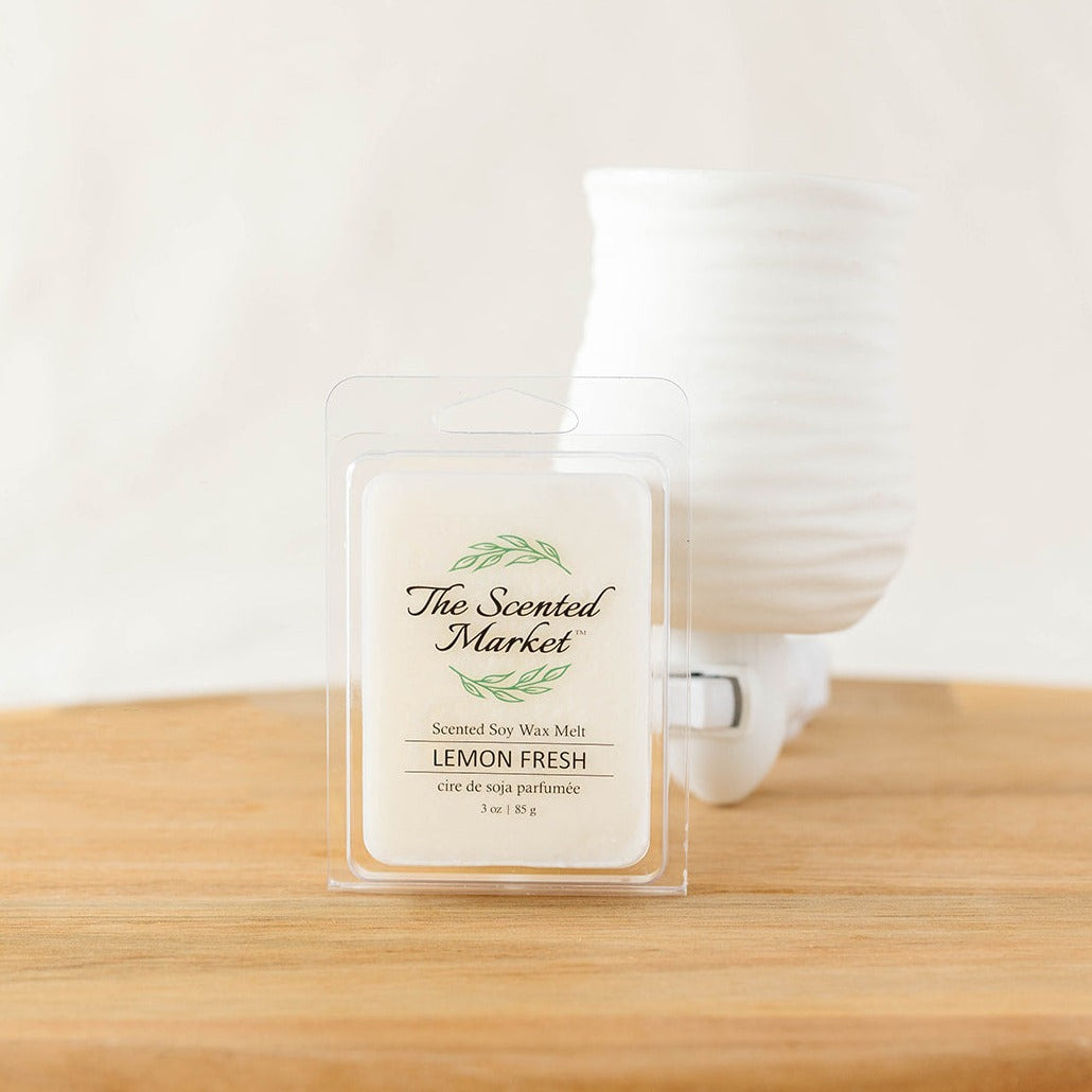 LEMON FRESH Soy Wax Melt - The Scented Market Wax Tarts