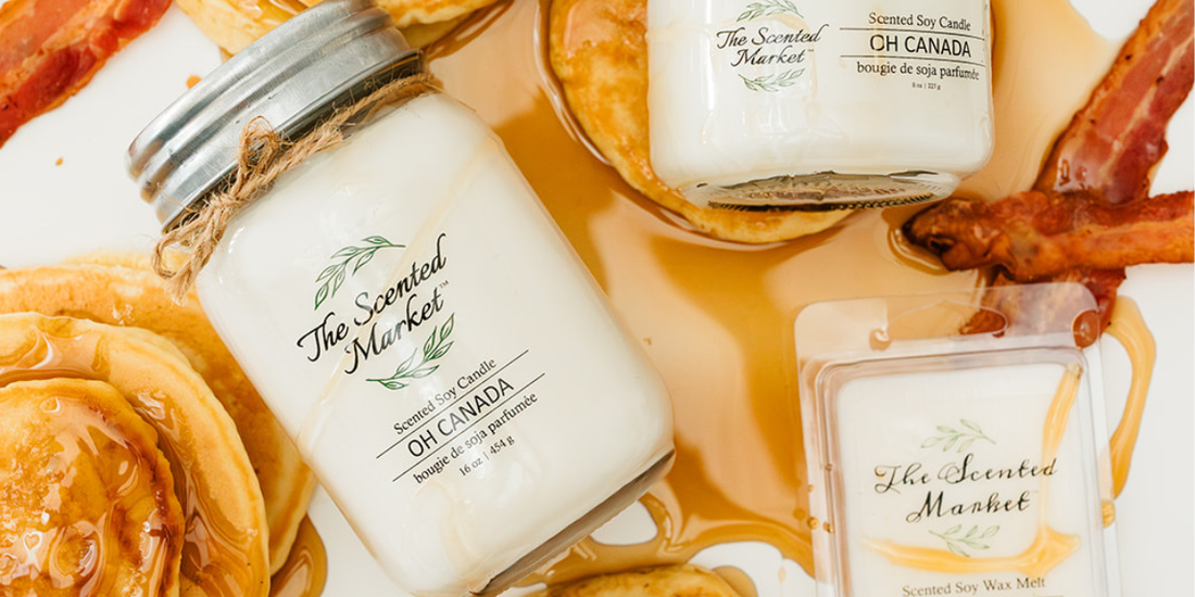 OH CANADA, Maple Bacon Scented Best Candle In Canada