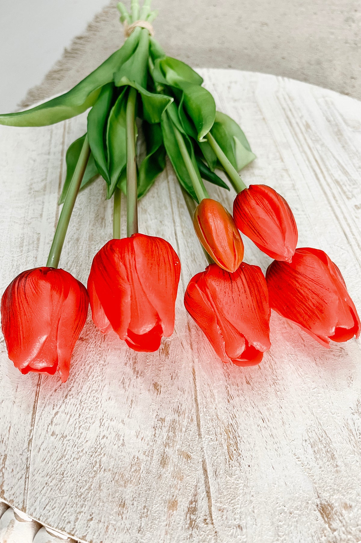 Faux Tulips - Red - The Scented Market 