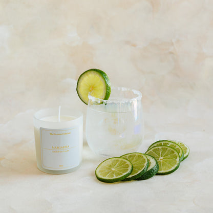 MARGARITA Cocktail Soy Wax Candle 6 oz