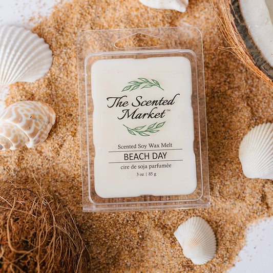 BEACH DAY Soy Wax Melt - The Scented Market  Wax Tarts   