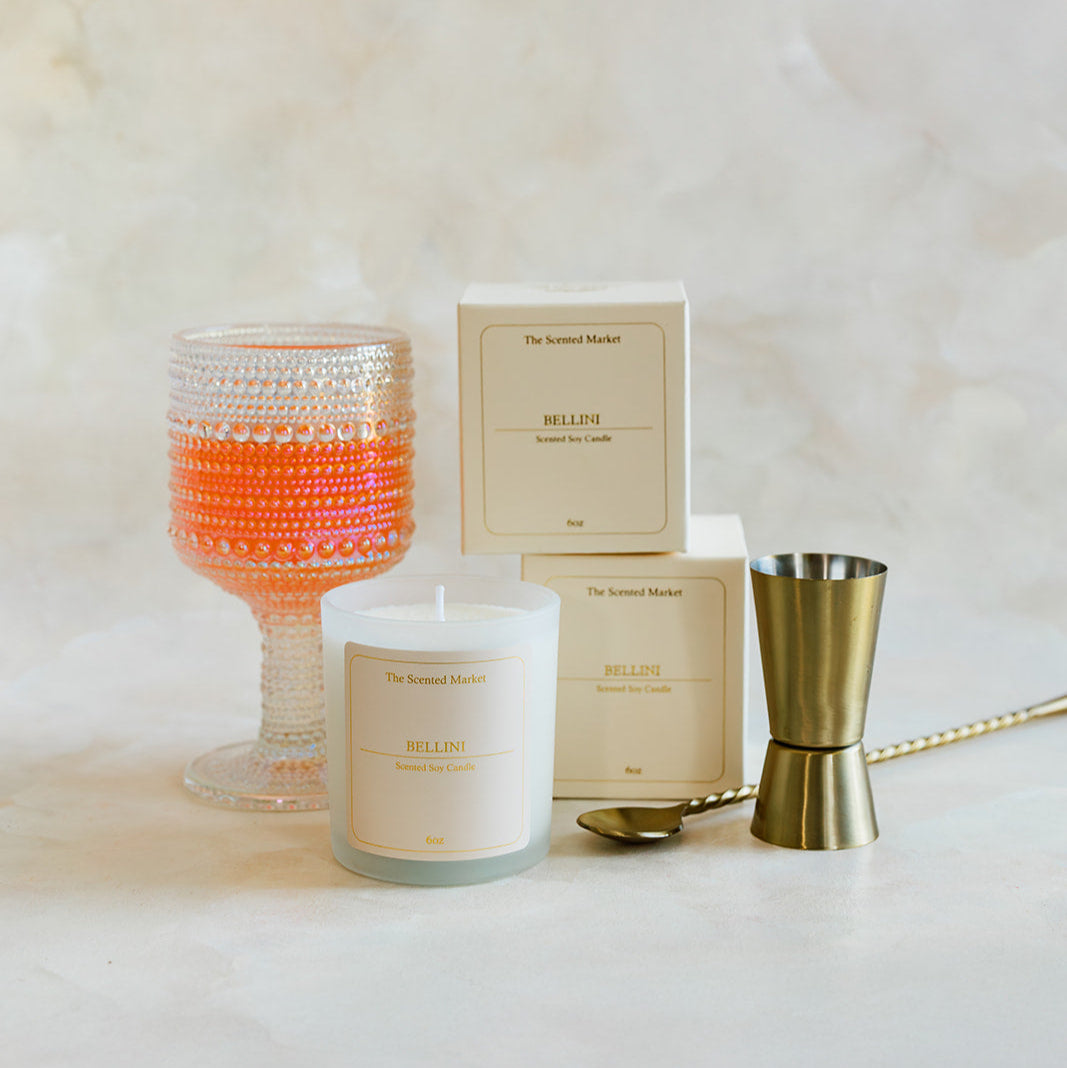 BELLINI Soy Wax Candle 6 oz - The Scented Market  Candles   