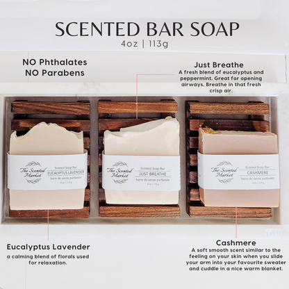 CASHMERE - Scented Soap Bar - The Scented Market  Bar Soap   