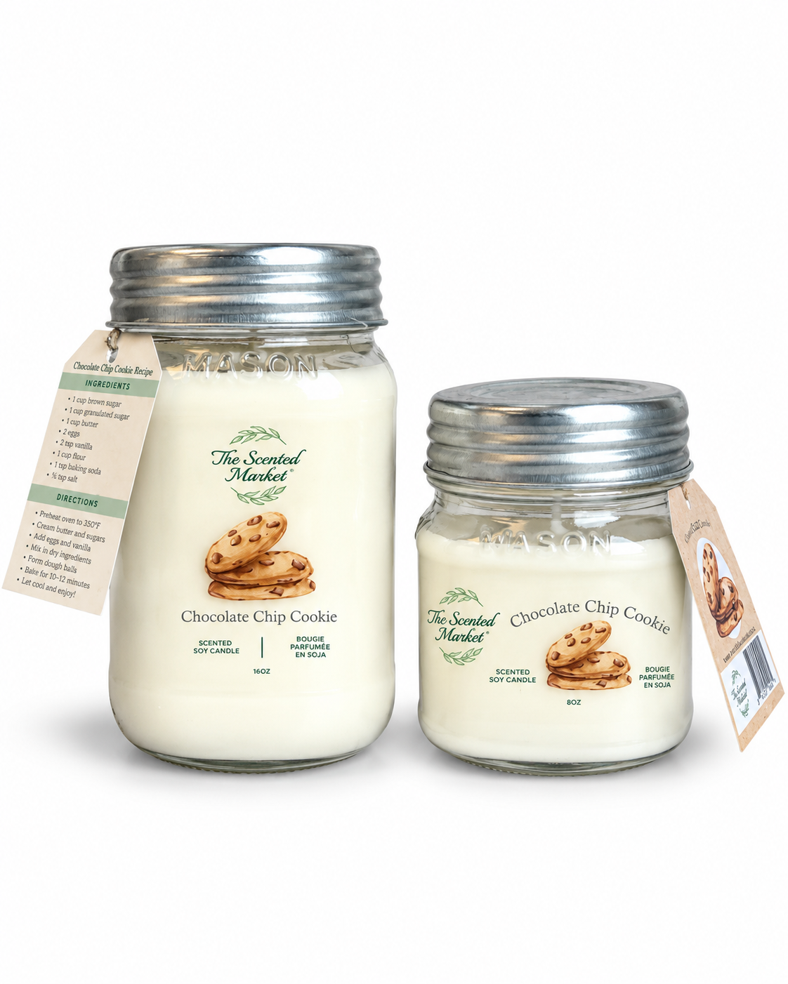 CHOCOLATE CHIP Cookie Scented Soy Candle 16 oz