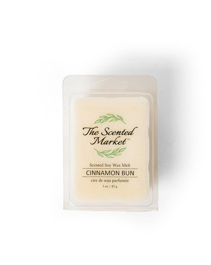 CINNAMON BUN Soy Wax Melt - The Scented Market  Wax Tarts   