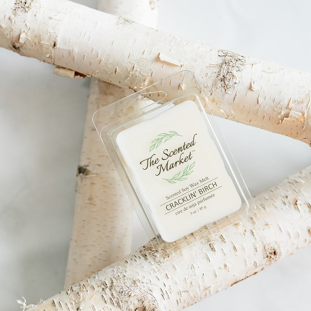 CRACKLIN' BIRCH Soy Wax Melt - The Scented Market  Wax Tarts   