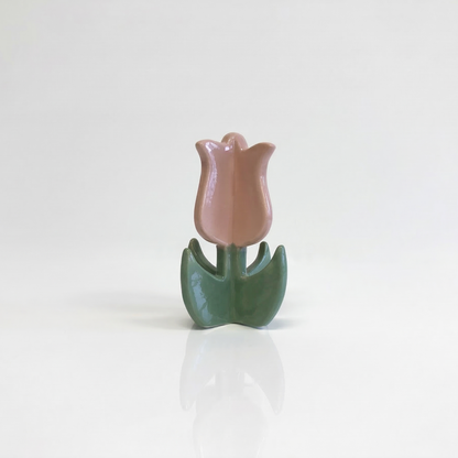 Pastel Geometric Ceramic Tulip