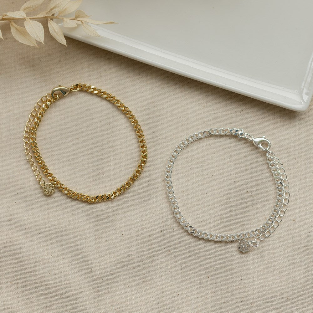 Chain Bracelet - Gold - The Scented Market  Bracelets   