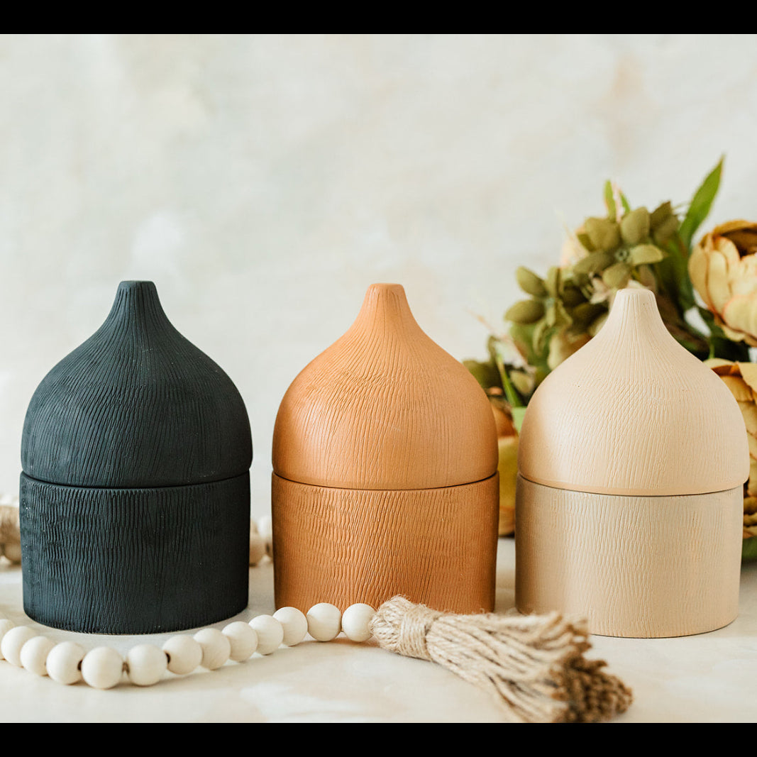 Clay Collection - CLAY Soy Wax Candle - The Scented Market  Candles   