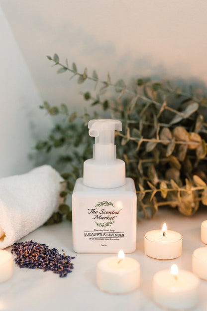 EUCALYPTUS LAVENDER Foaming Hand Soap – Soothing & Refreshing Cleanser - The Scented Market  Liquid Hand Soap   