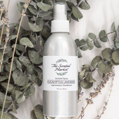EUCALYPTUS LAVENDER Scented Spray 8 oz - The Scented Market  Air Fresheners   