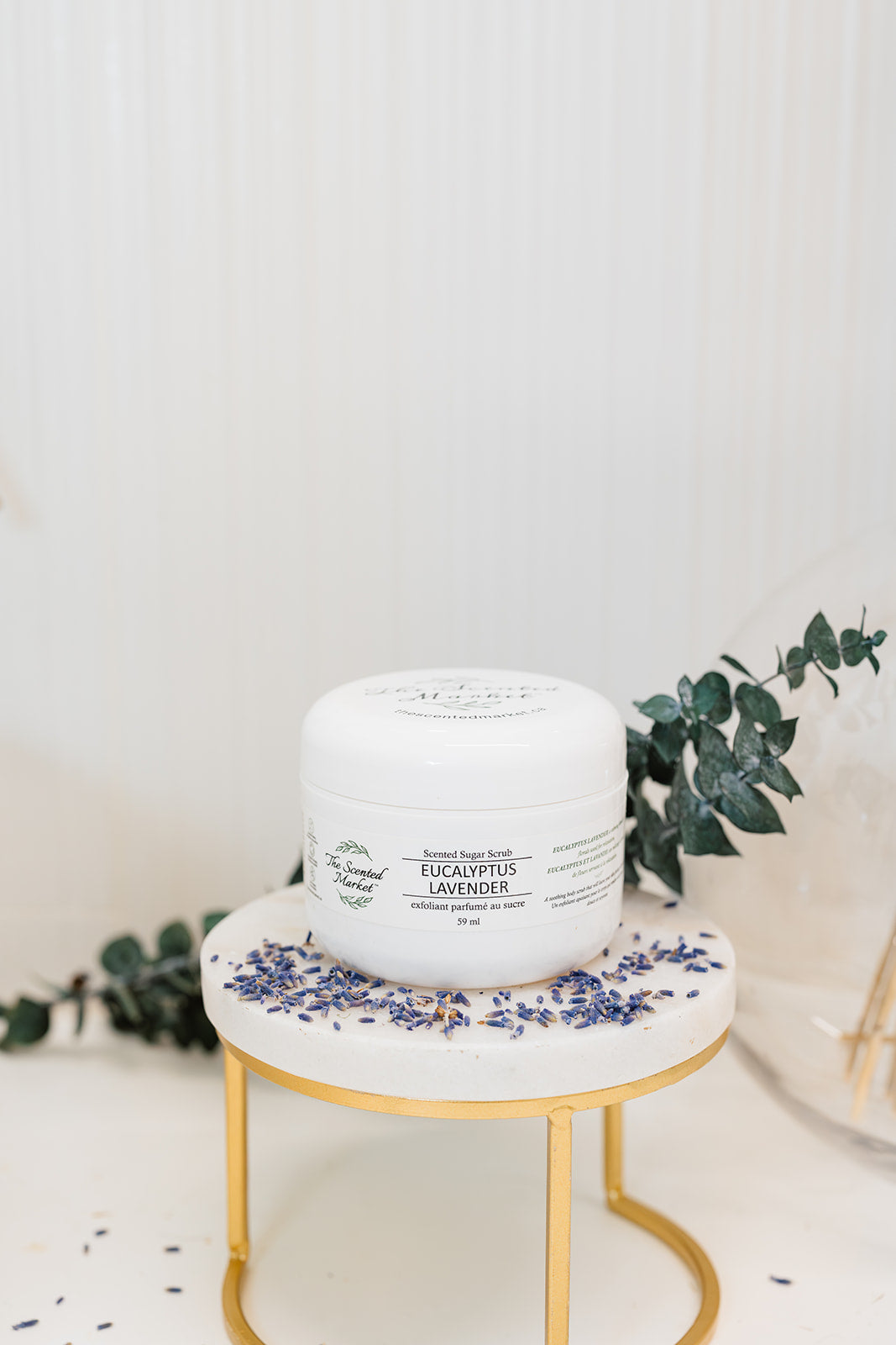 Eucalyptus Lavender Sugar Scrub – Soothing Exfoliation and Hydration - The Scented Market  Bath & Body   