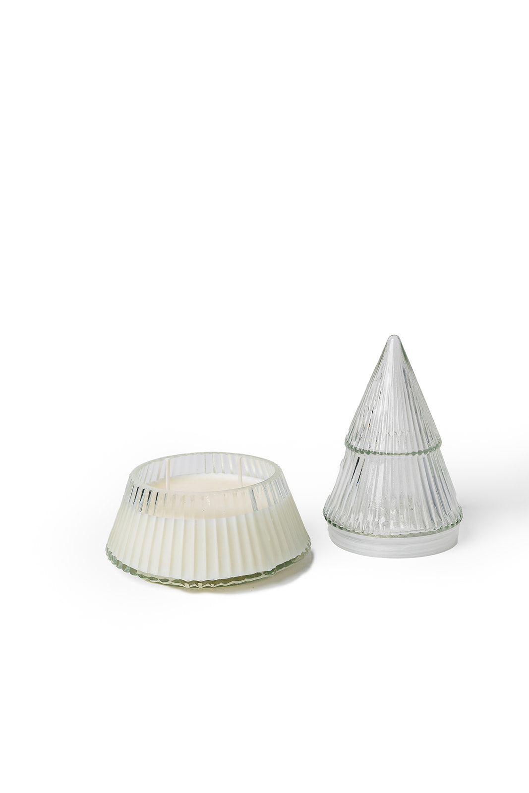 Glass Christmas Tree Soy Wax Candle 14 oz - O'CHRISTMAS TREE - The Scented Market  Candles   
