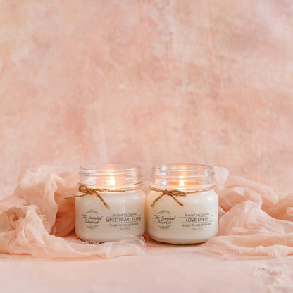 Glow Together Candle Gift Set – Sweetheart Glow & Love Spell - The Scented Market     