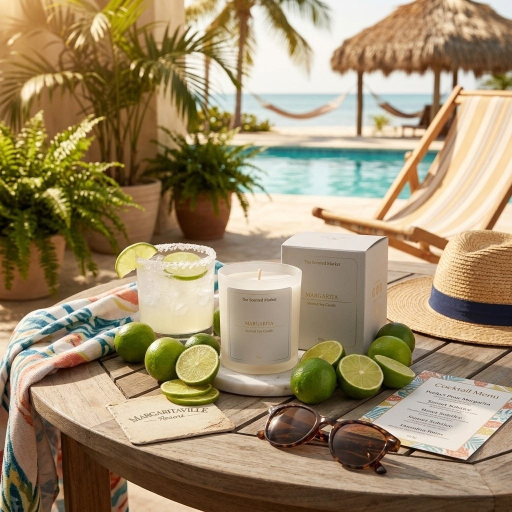 MARGARITA Cocktail Soy Wax Candle 6 oz