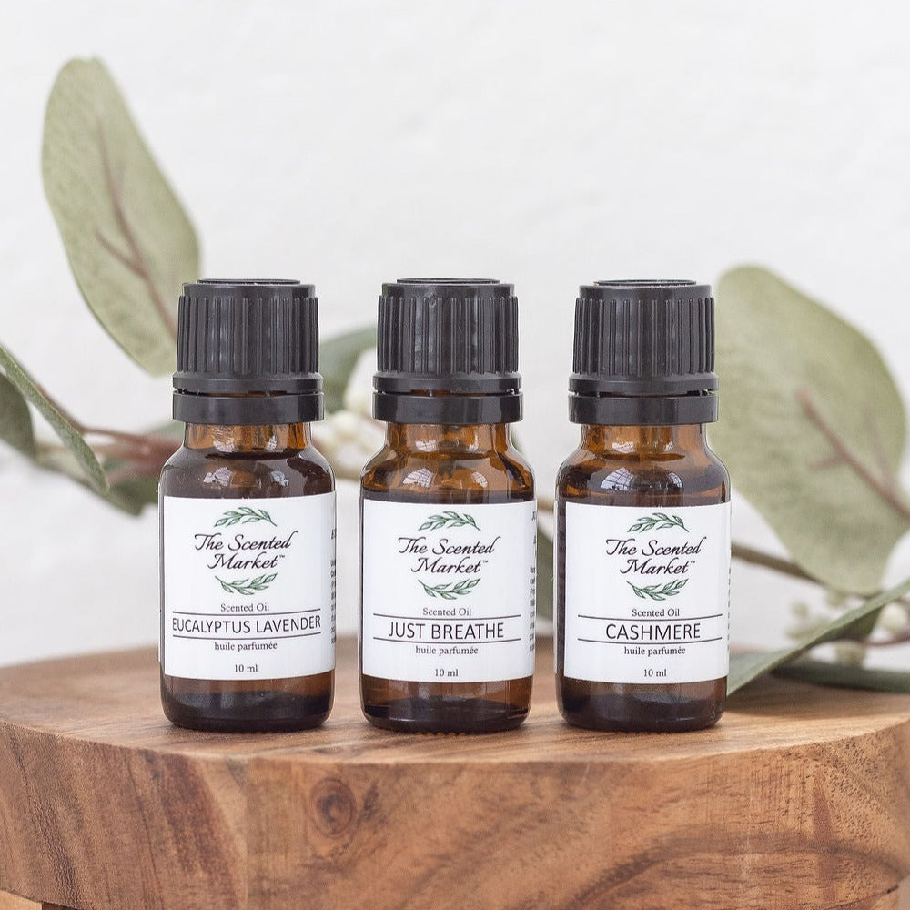 JUST BREATHE Oil Fragrance – Long-Lasting, Scented Oils for Home and Personal Use - The Scented Market  Fragrance Oil   