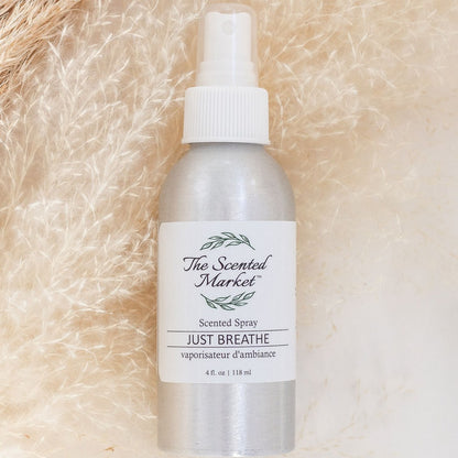 JUST BREATHE Scented Spray 4 oz - The Scented Market  Air Fresheners   