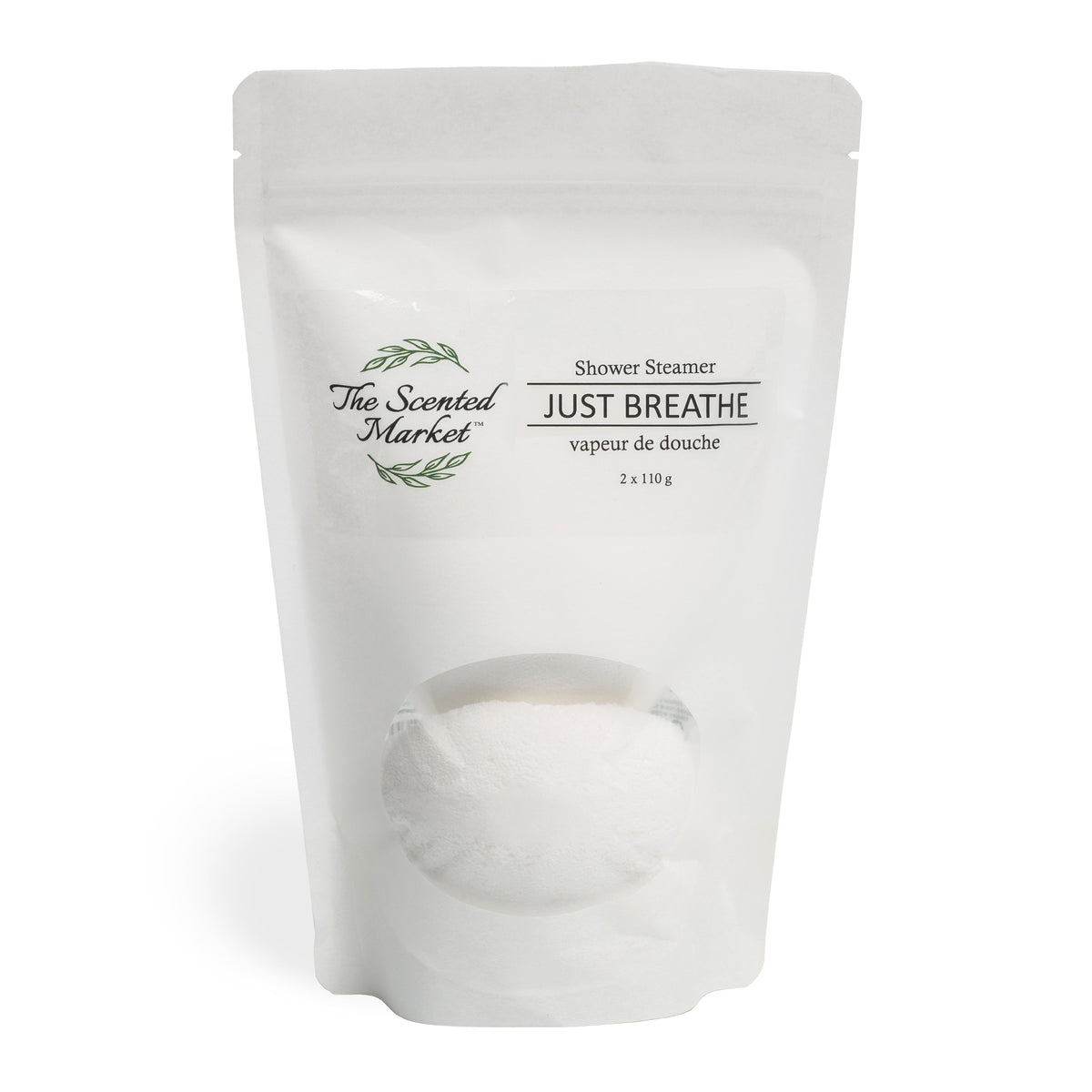 JUST BREATHE Shower Steamer - The Scented Market  Bath Additives   