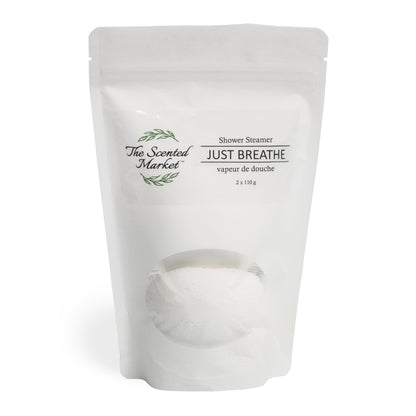 JUST BREATHE Shower Steamer - The Scented Market  Bath Additives   
