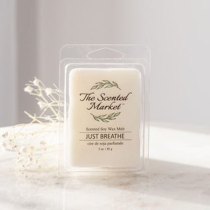 JUST BREATHE Soy Wax Melt - The Scented Market  Wax Tarts   