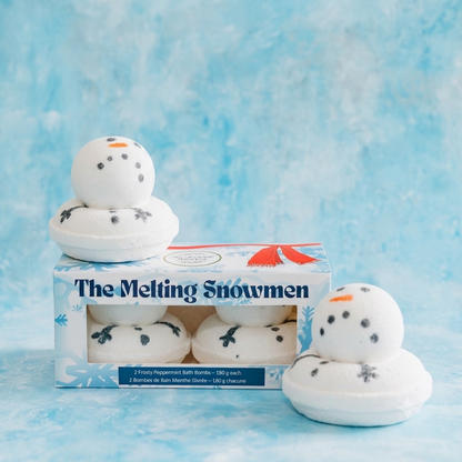 The Melting Snowmen Bath Bombs - Gift Box
