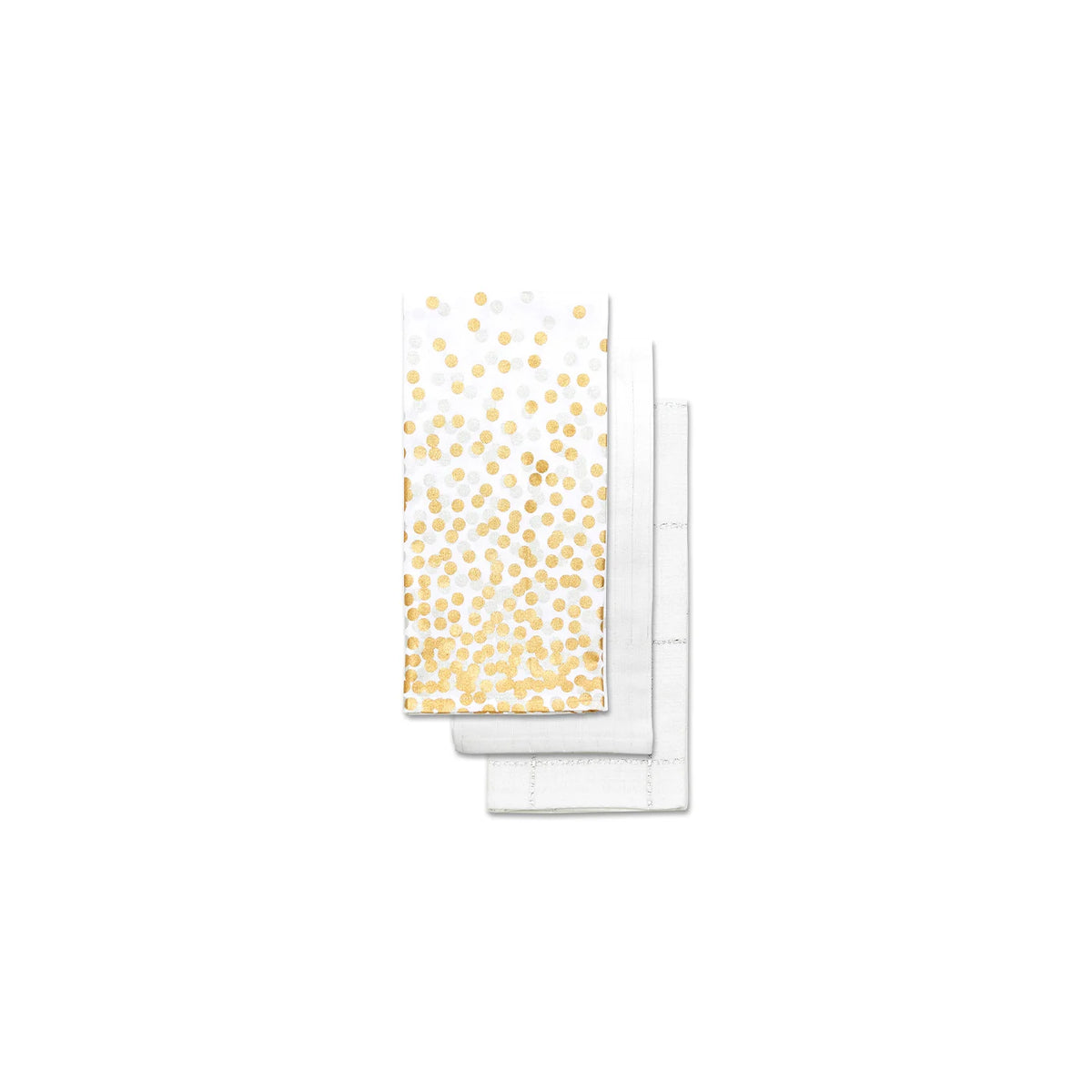 Metallic Confetti Tea Towel Set of 3 - The Scented Market     