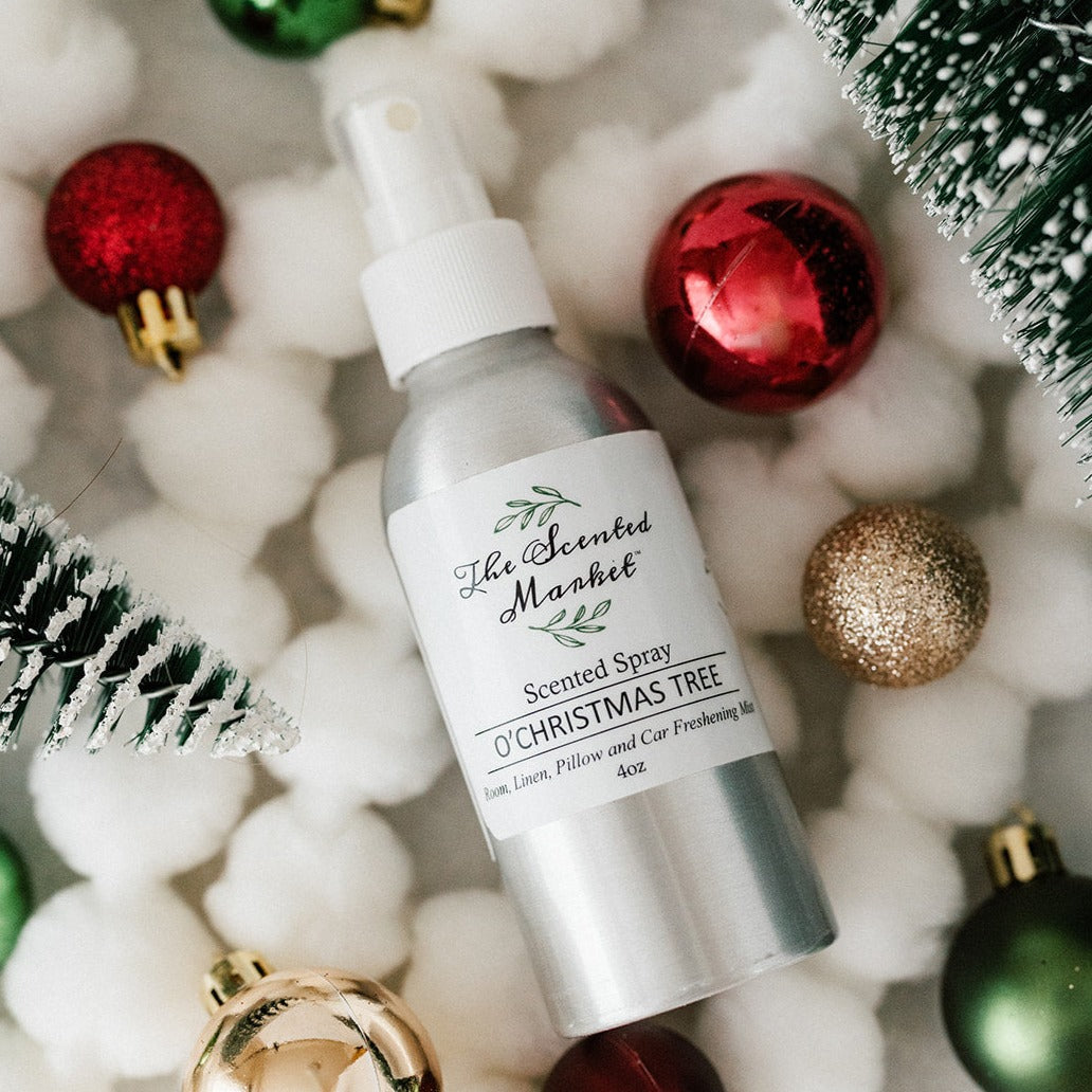 O'CHRISTMAS TREE Scented Spray 4 oz - The Scented Market  Air Fresheners   